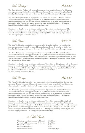 WeddingPackages2017