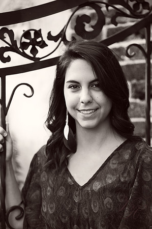JacksonvilleSeniorPortraitsBW-1